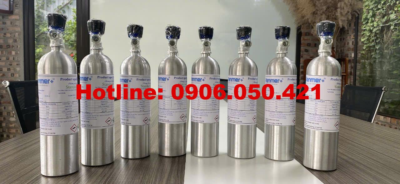 Khí chuẩn NO2 được ứng dụng trong thực phẩm và đồ uống