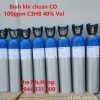 Bình khí chuẩn CO 100ppm C3H8 40 Vol%