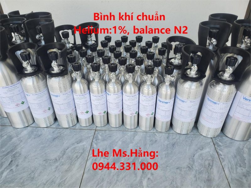 Bình khí chuẩn Helium