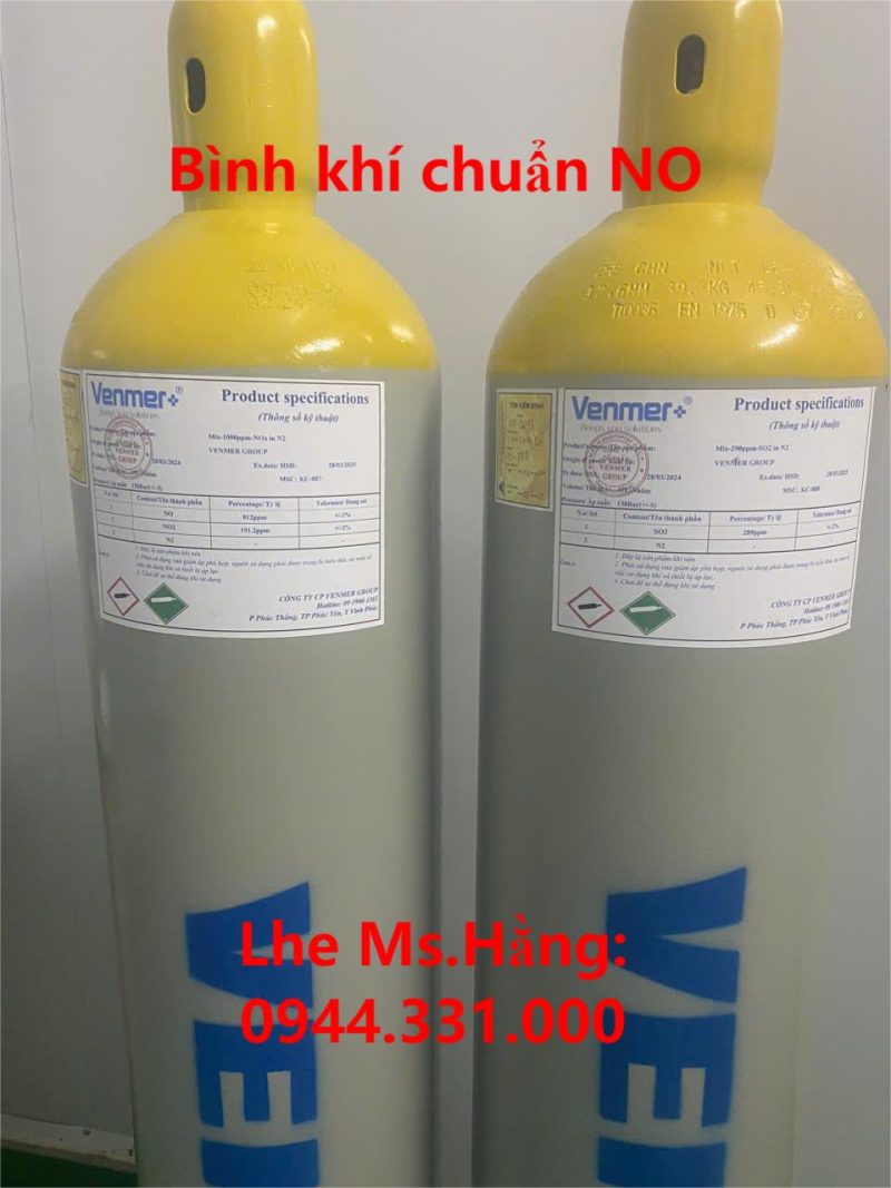 Bình khí chuẩn NO