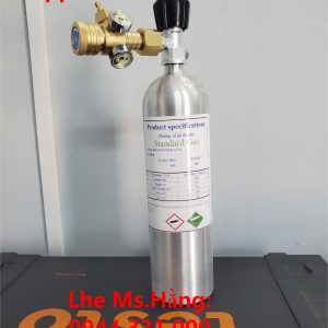 Bình khí chuẩn CO 100ppm O2 45% Vol