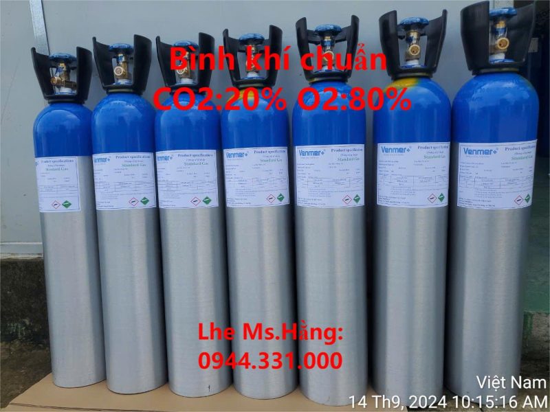 Bình khí chuẩn CO2