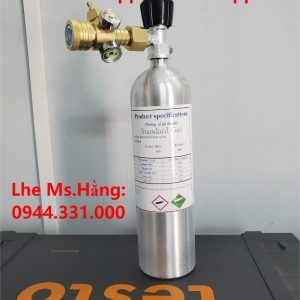 Bình khí chuẩn CO 100ppm O2 4500ppm