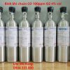 Bình khí chuẩn CO 100ppm O2 4% vol