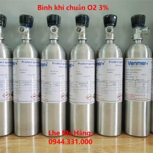 Bình khí chuẩn O2 3%