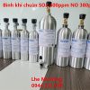 Bình khí chuẩn SO2 400ppm NO 380ppm