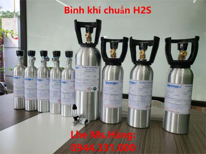 Bình khí chuẩn H2S