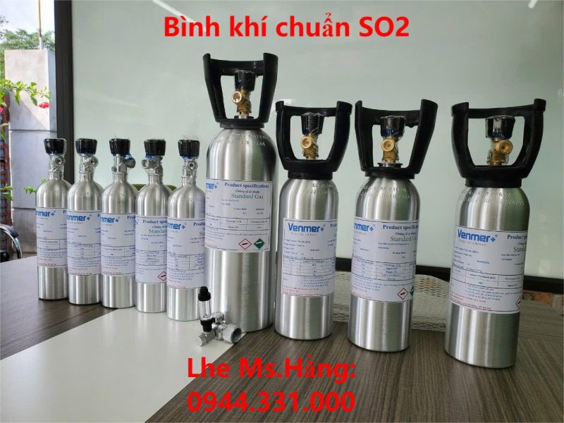 Bình khí chuẩn SO2