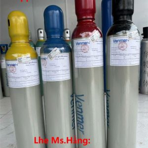 Bình khí chuẩn CO 100ppm O2 4% vol