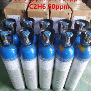 Bình khí chuẩn CO 50ppm CH4 50ppm C2H6 50ppm