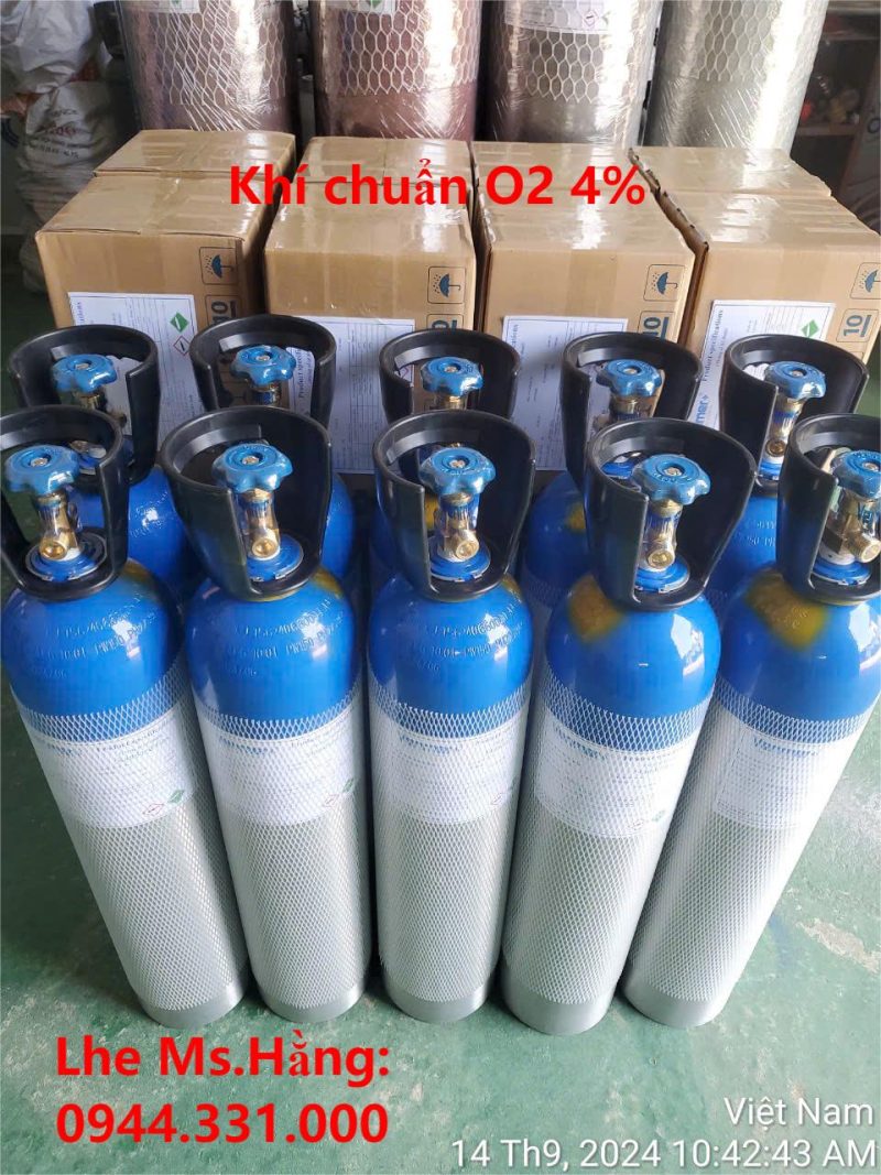 Khí chuẩn O2 4%