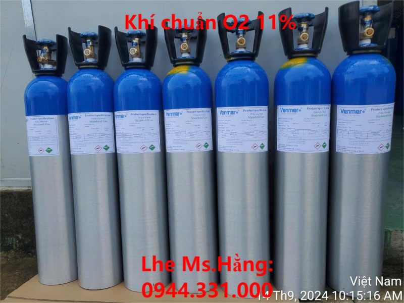 Khí chuẩn O2 11%