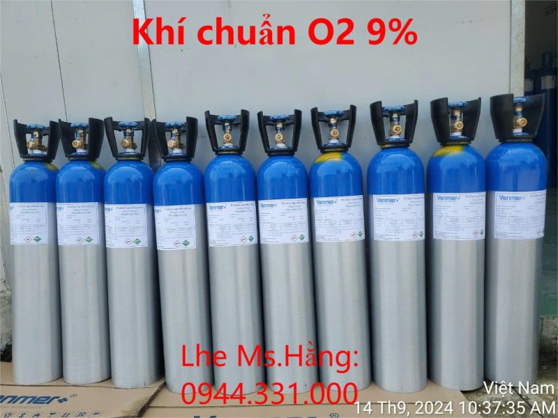 Khí chuẩn O2 9%