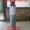 Bình khí chuẩn CO 100 ppm C4H10 4000 ppm