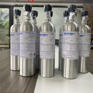 Bình khí chuẩn CO 100ppm C4H10 90 vol%