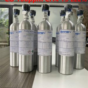 Bình khí chuẩn CO 100ppm CH4 15 LEL%