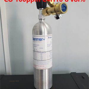 Bình khí chuẩn CO 100ppm C4H10 8 vol%