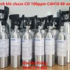 Bình khí chuẩn CO 100ppm C4H10 80 vol%