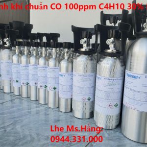 Bình khí chuẩn CO 100ppm C4H10 30% LEL