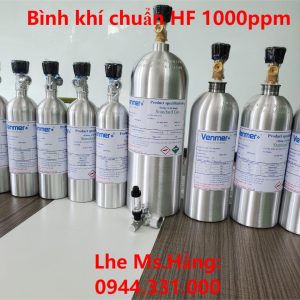 Bình khí chuẩn HF 1000ppm