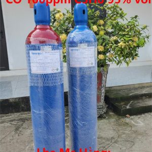 Bình khí chuẩn CO 100ppm C3H8 95% vol