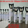 Bình khí chuẩn CO 100ppm C4H10 2% vol