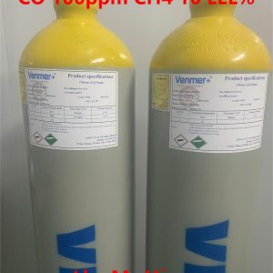 Bình khí chuẩn CO 100ppm CH4 10 LEL%