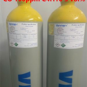 Bình khí chuẩn CO 100ppm C4H10 3 vol%