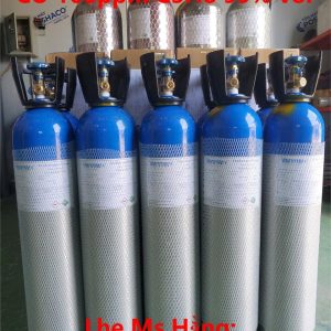 Bình khí chuẩn CO 100ppm C3H8 99% vol