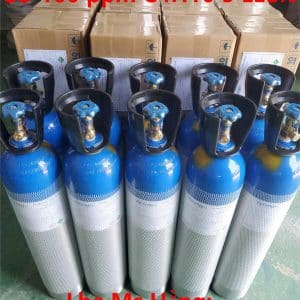 Bình khí chuẩn CO 100 ppm C4H10 5 LEL%