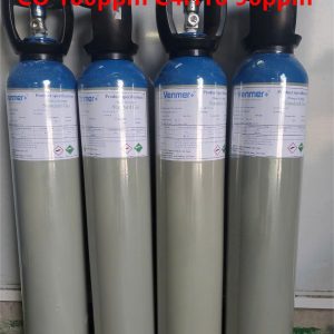 Bình khí chuẩn CO 100ppm C4H10 90ppm