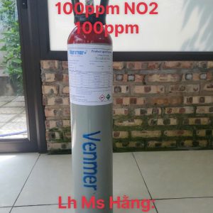 Bình khí chuẩn CO 100ppm NO2 100ppm