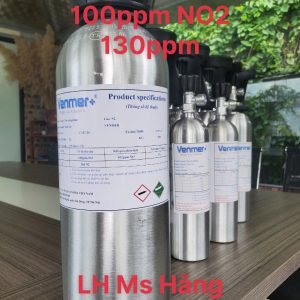 Bình khí chuẩn CO 100ppm NO2 130ppm