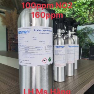 Bình khí chuẩn CO 100ppm NO2 160ppm