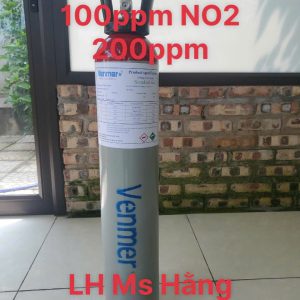 Bình khí chuẩn CO 100ppm NO2 200ppm