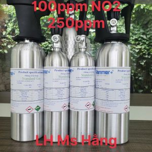 Bình khí chuẩn CO 100ppm NO2 250ppm