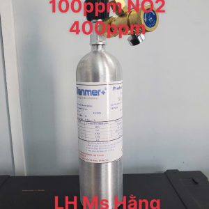 Bình khí chuẩn CO 100ppm NO2 400ppm