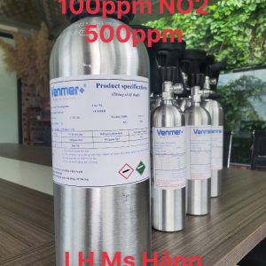 Bình khí chuẩn CO 100ppm NO2 500ppm