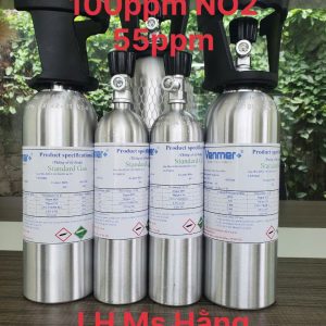 Bình khí chuẩn CO 100ppm NO2 55ppm