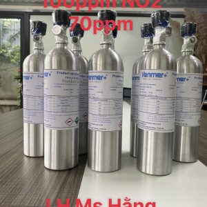 Bình khí chuẩn CO 100ppm NO2 70ppm