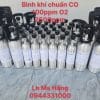 Bình khí chuẩn CO 100ppm O2 2500ppm