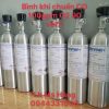 Bình khí chuẩn CO 100ppm O2 90 vol%