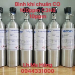 Bình khí chuẩn CO 100ppm C3H8 10ppm