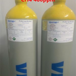 Bình khí chuẩn CO 100ppm CH4 400ppm