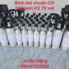 Bình khí chuẩn CO 100ppm H2 75 vol %